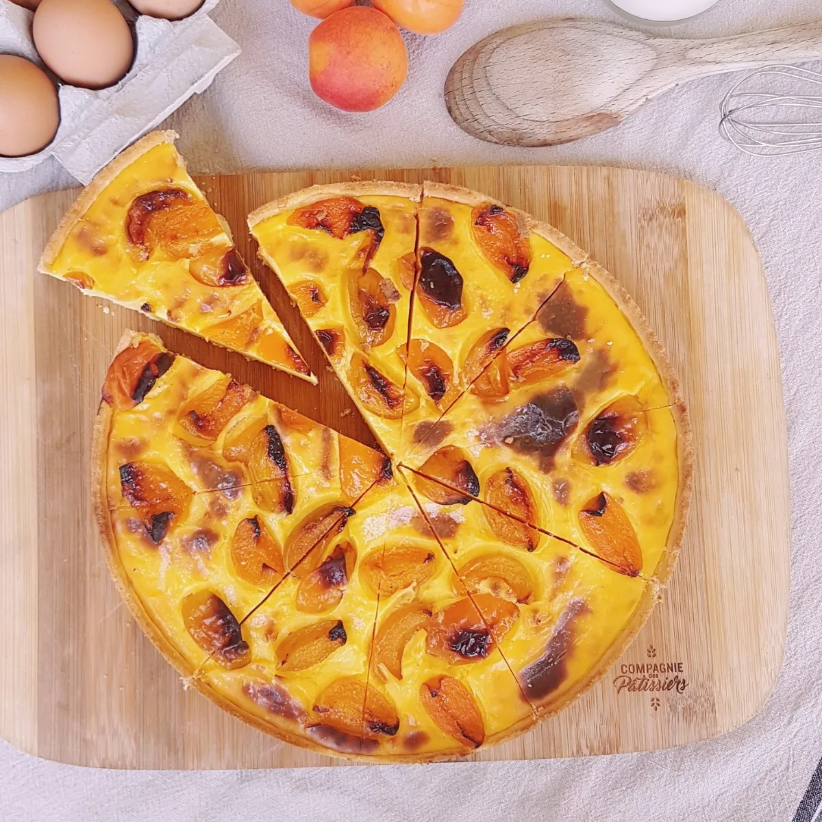 Flan Cuit Abricots