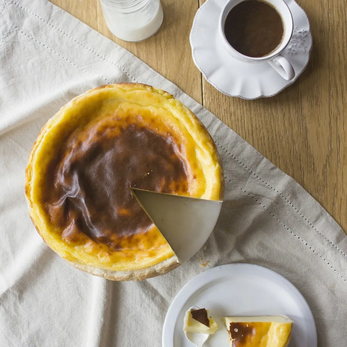 Flans cuits