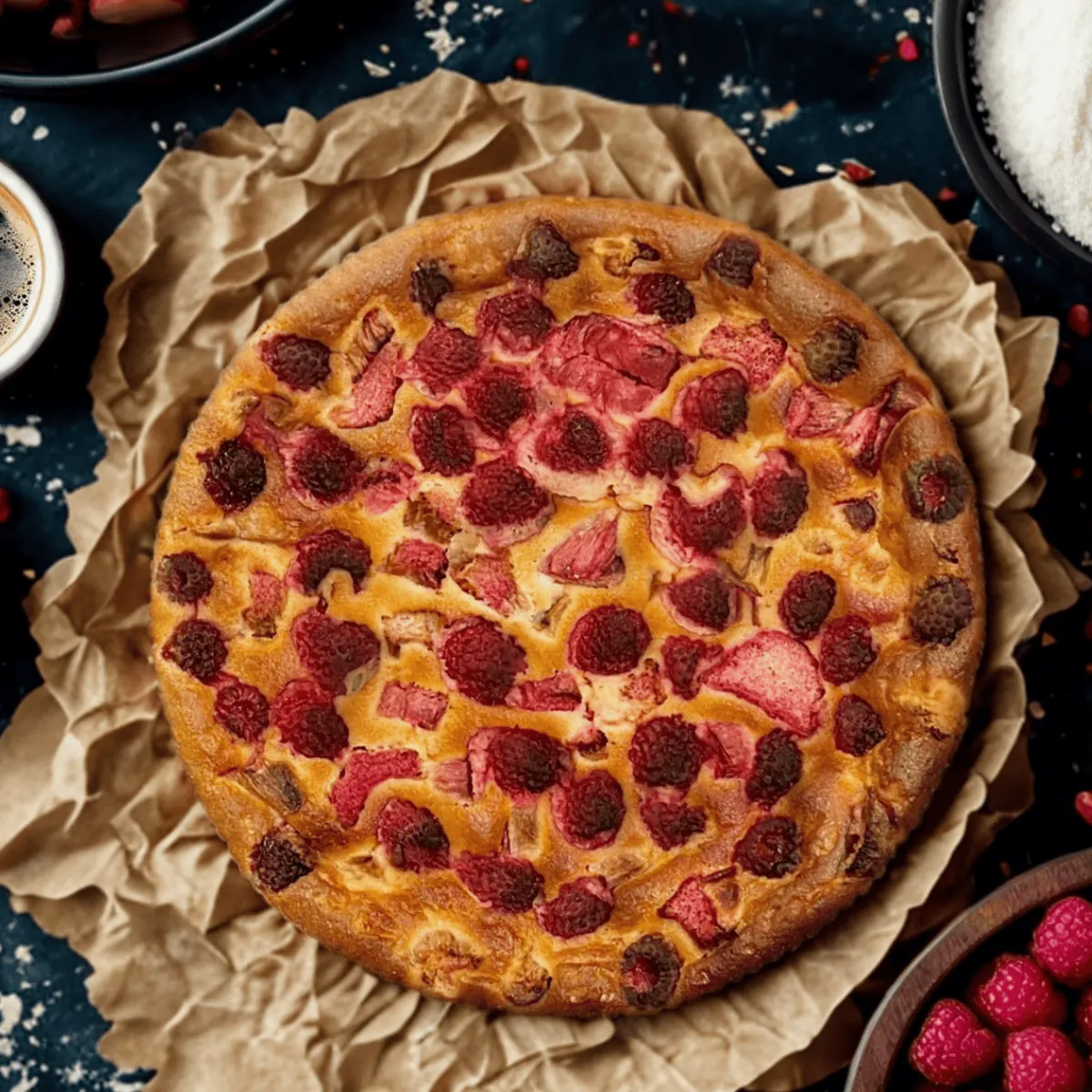 Framboises & Rhubarbe